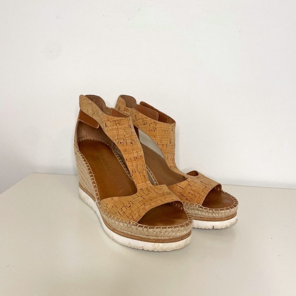 Gentle Souls Easy Strap Wedges